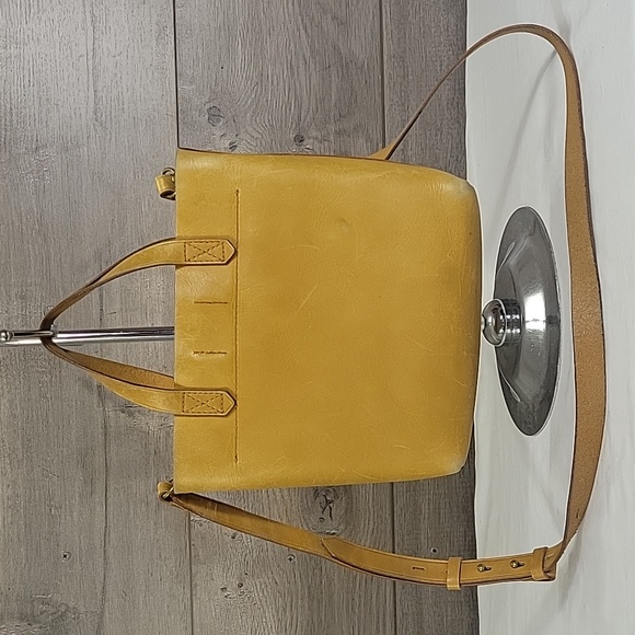 Madewell Small Leather Tote Shoulder Bag - Picture 5 of 13